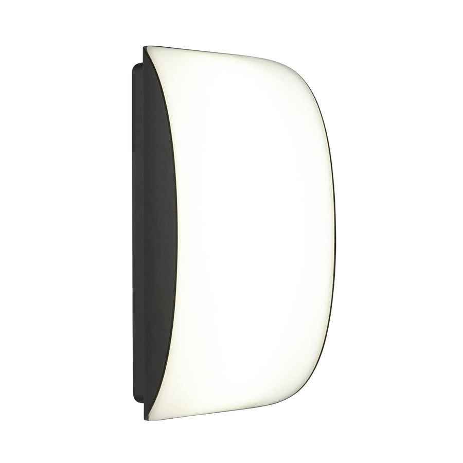 Bricocenter APPLIQUE ARTEMISA ALLUMINIO NERO 13x8.5x23CM LED 4.7W LUCE NATURALE IP54