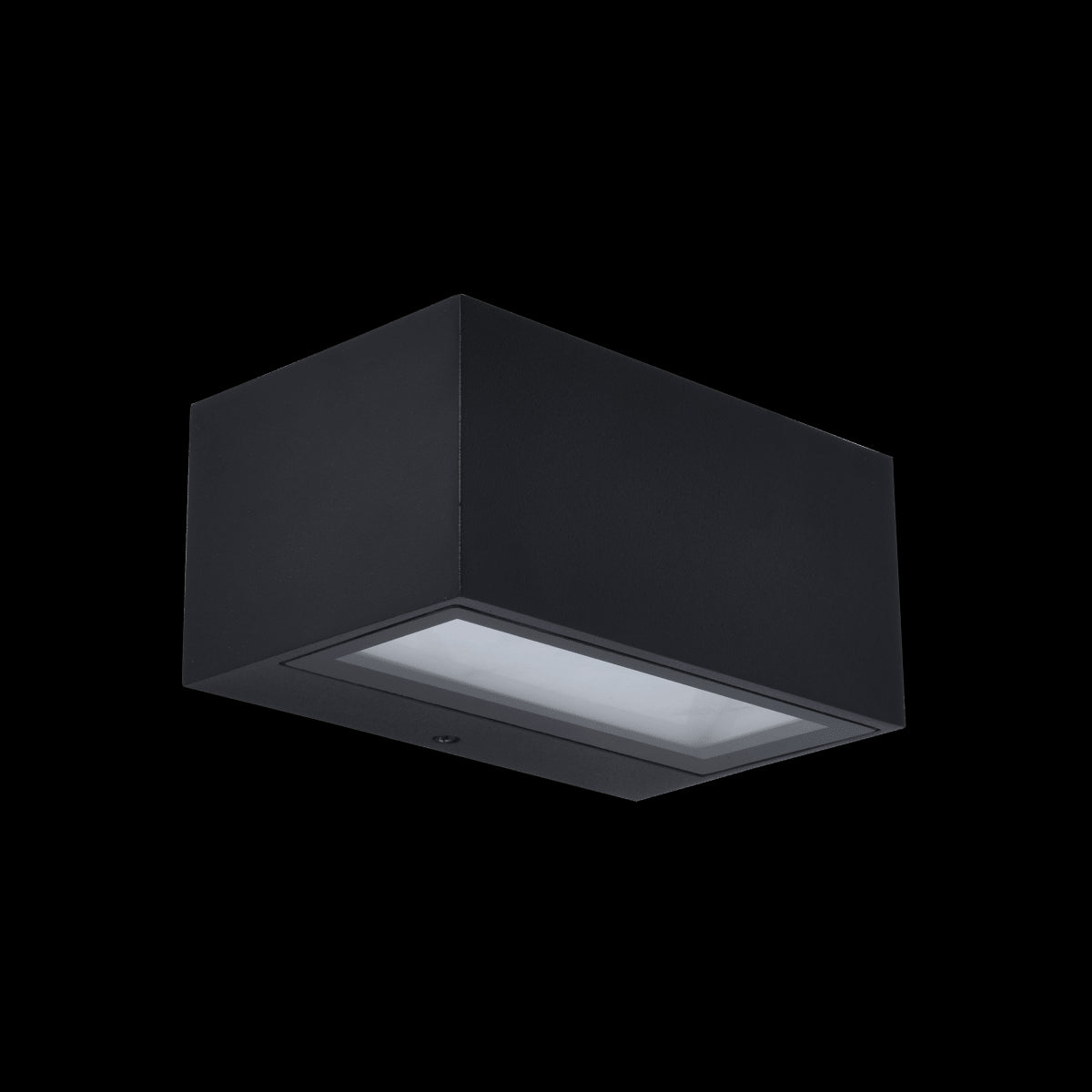 BRANDSEN BLACK ALUMINUM WALL SCONCE 14X6.5CM LED 7.5W NATURAL LIGHT IP54