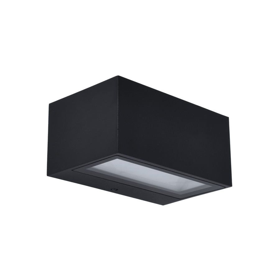 BRANDSEN BLACK ALUMINUM WALL SCONCE 14X6.5CM LED 7.5W NATURAL LIGHT IP54