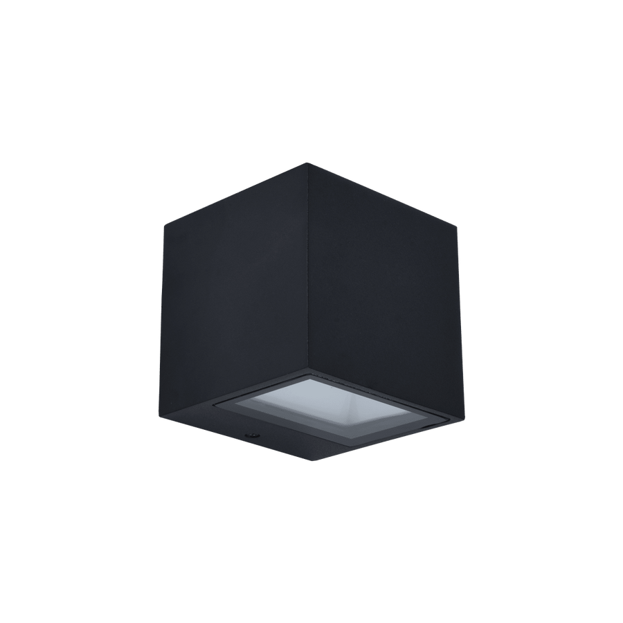 BRANDSEN BLACK ALUMINUM WALL SCONCE 8.8X8.5X8.5CM LED 65W NATURAL LIGHT IP54
