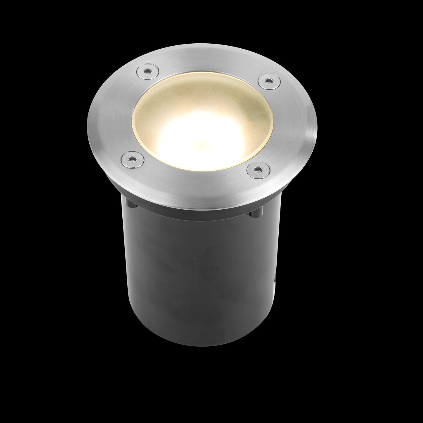 3 RECESSED SPOTLIGHTS FOGGIA ALUMINUM D10 CM GU10=15W IP65-67