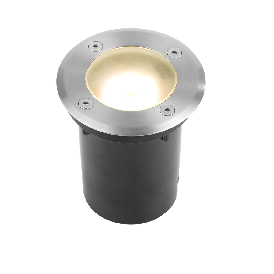 3 RECESSED SPOTLIGHTS FOGGIA ALUMINUM D10 CM GU10=15W IP65-67