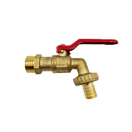 RUBBER WATER TAP W/P.RUBBER CONNECTION IN 1/2 OUT 3/4