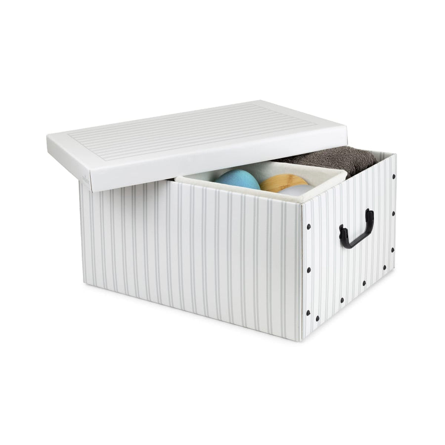 Bricocenter CARDBOARD BOX 50X40XH25 CM WHITE