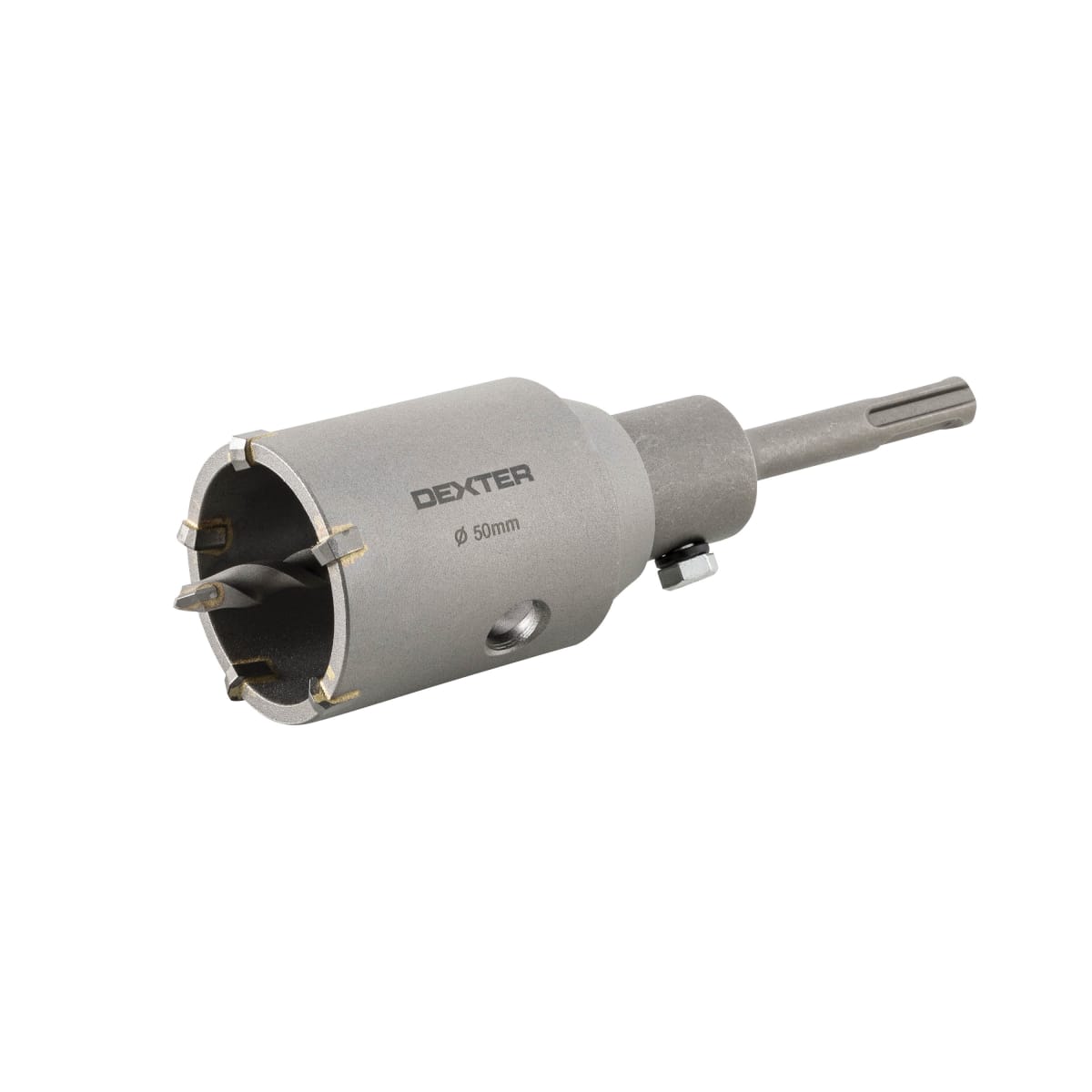 DEXTER 50MM CONCRETE HOLE SAW WITH STAND AND BIT
