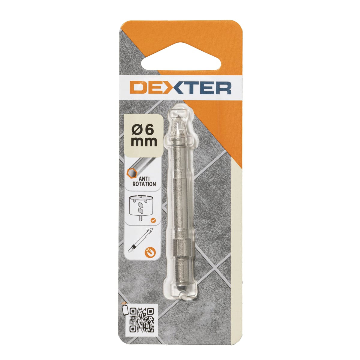 DEXTER 25MM BIMETAL HOLE SAW, WITH STAND AND DRILL BIT