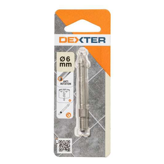 6 MM DEXTER HOLE SAW DRILL BIT WITH HOLDER AND DRILL BIT