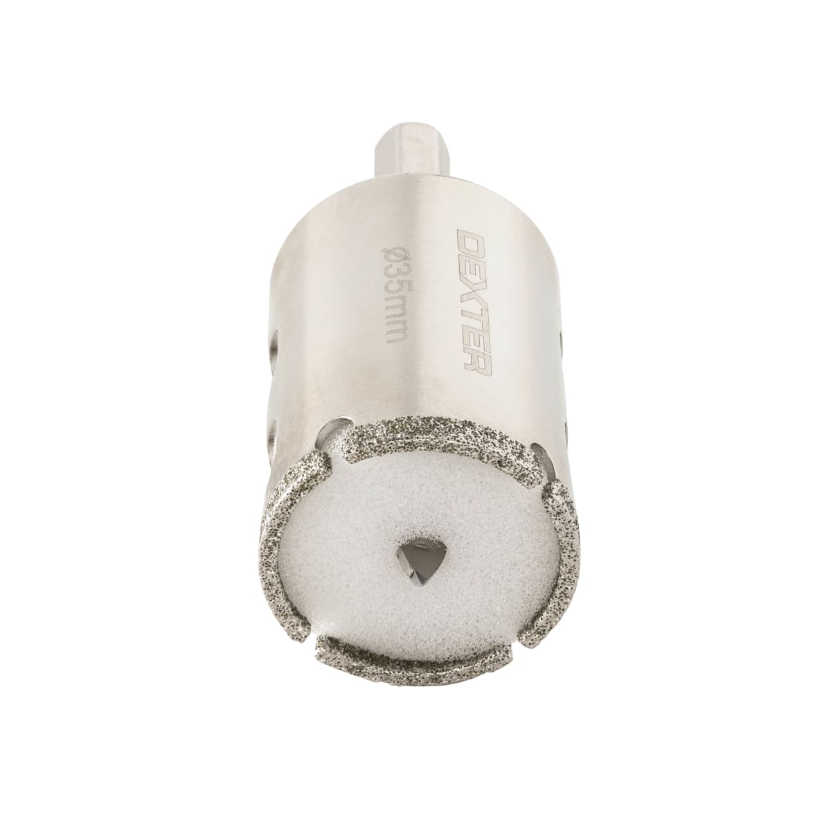 Bricocenter DEXTER 35MM PORCELAIN TILE HOLE SAW WITH STAND AND BIT