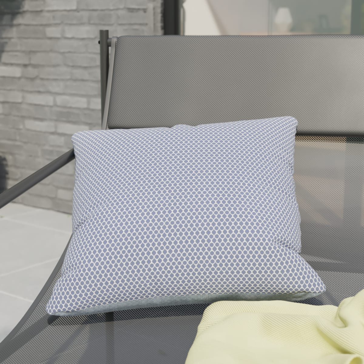 45X45 SPOT BACK PILLOW NATERIAL POLYCOTTON 180G