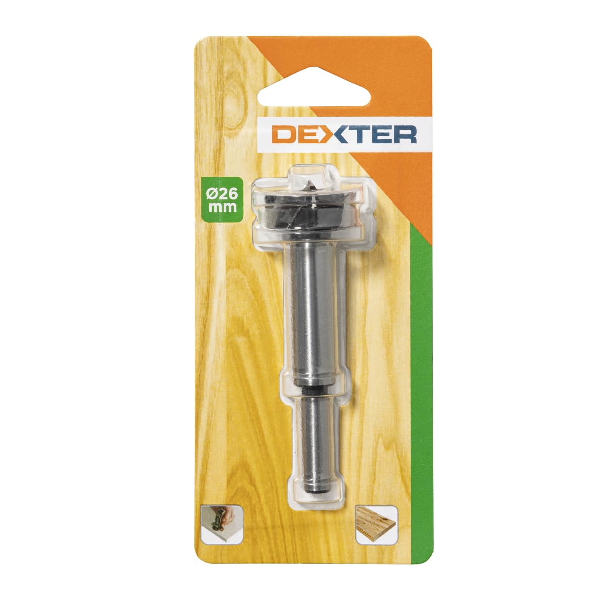 Bricocenter DEXTER 26MM HOLE CUTTER CYLINDRICAL SHANK