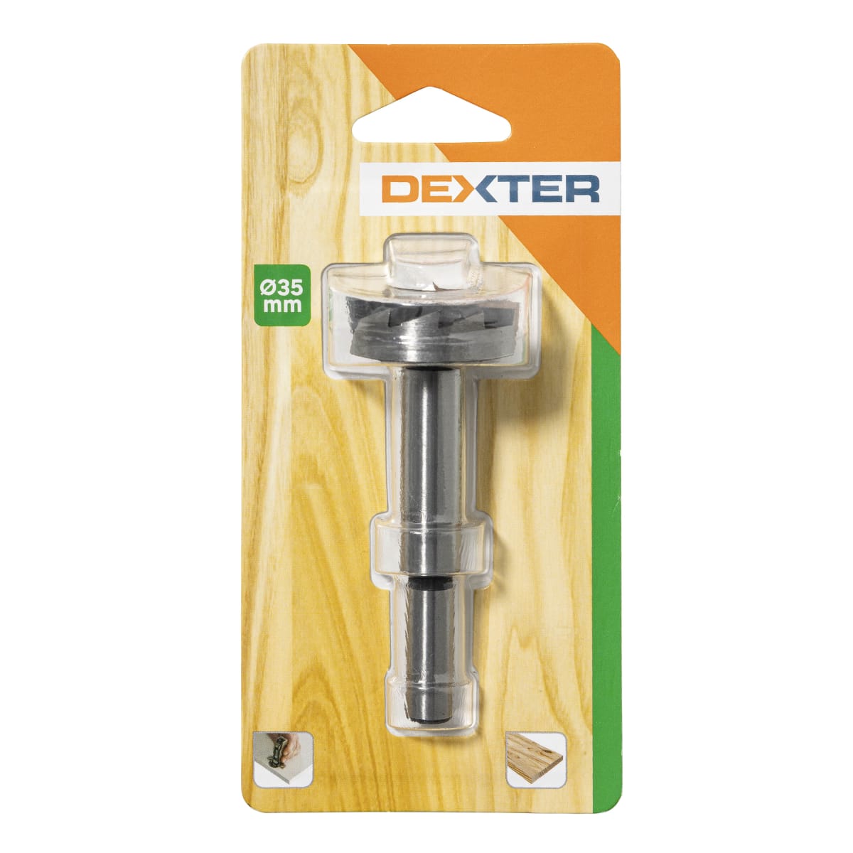 Bricocenter DEXTER 35MM HOLE CUTTER CYLINDRICAL SHANK