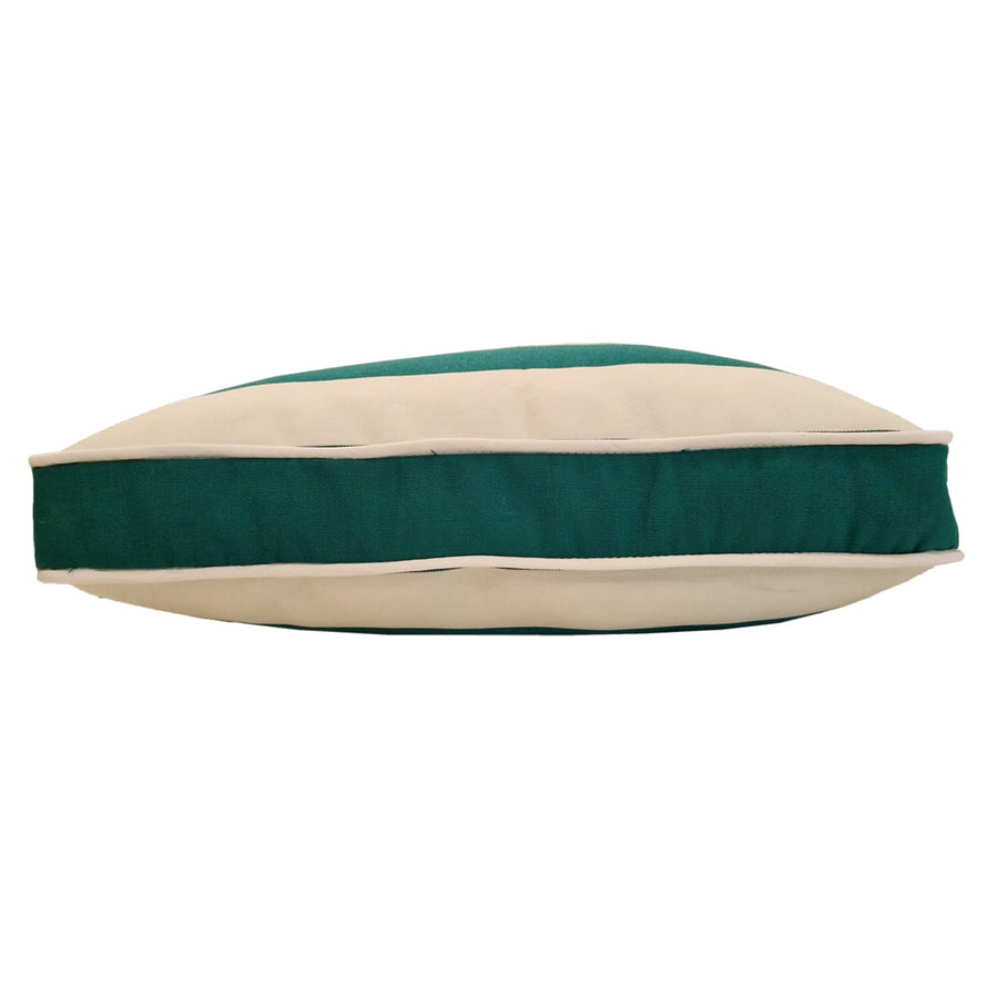 Bricocenter CUSCINO FUTON DRALON 40X40 RIGA BIANCO E VREDE