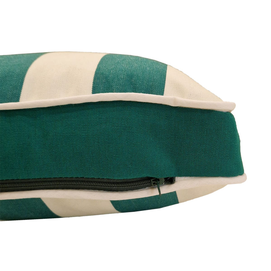 Bricocenter CUSCINO FUTON DRALON 40X40 RIGA BIANCO E VREDE