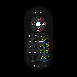 REMOTE CONTROL FOR RGBW MUSIC LED STRIP