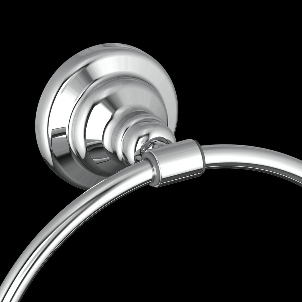 CHARM RING TOWEL HOLDER CHROME