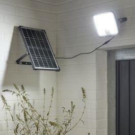 SOLAR PROJECTOR TWICE PLASTIC BLACK LED 30W COLD LIGHT WITH MOTION SENSOR IP65