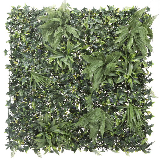1x1m Tropical synthetic wall panel, sold in rolls