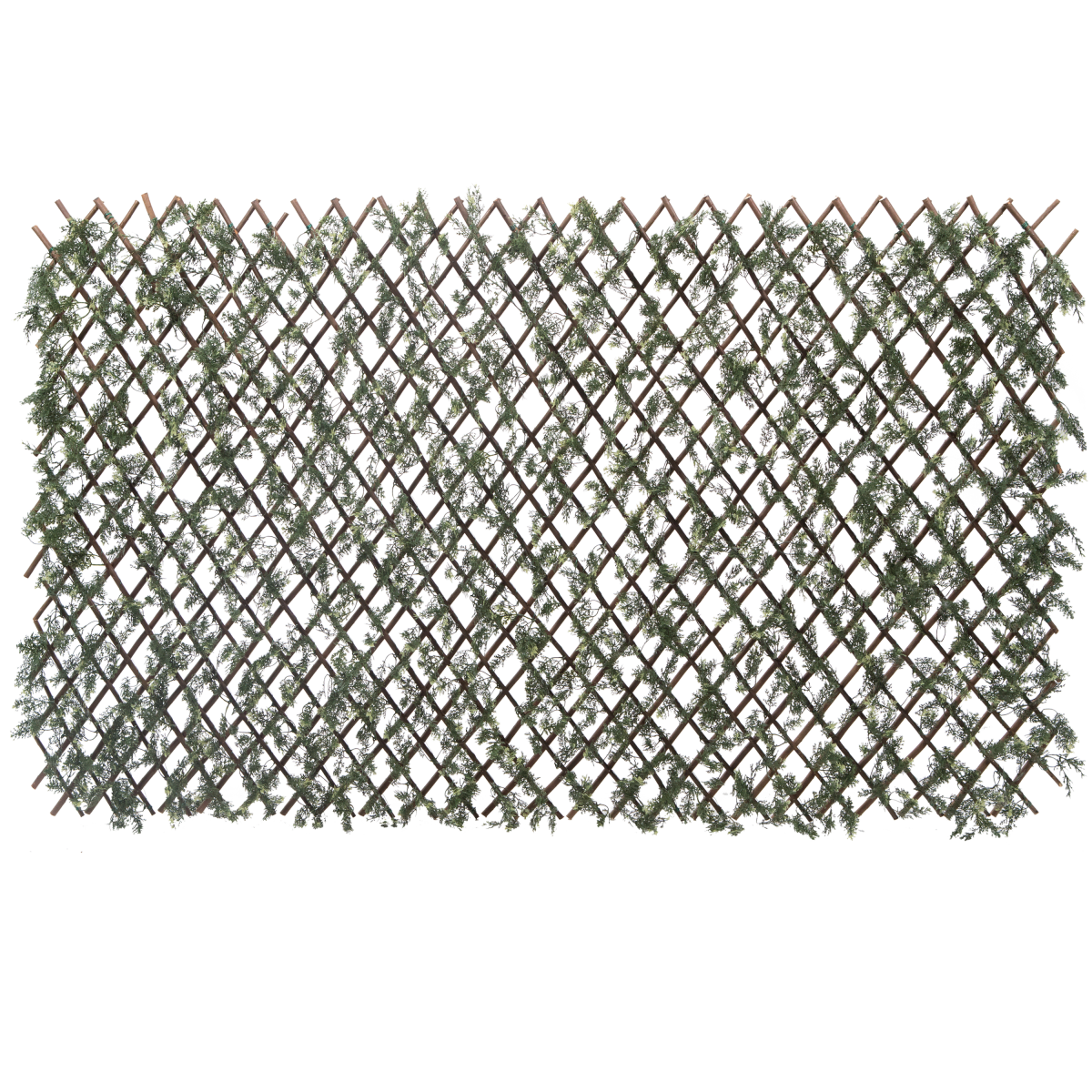 ARTIFICIAL HEDGE WITH TRELLIS NATERIAL CYPRESS 1X2MT