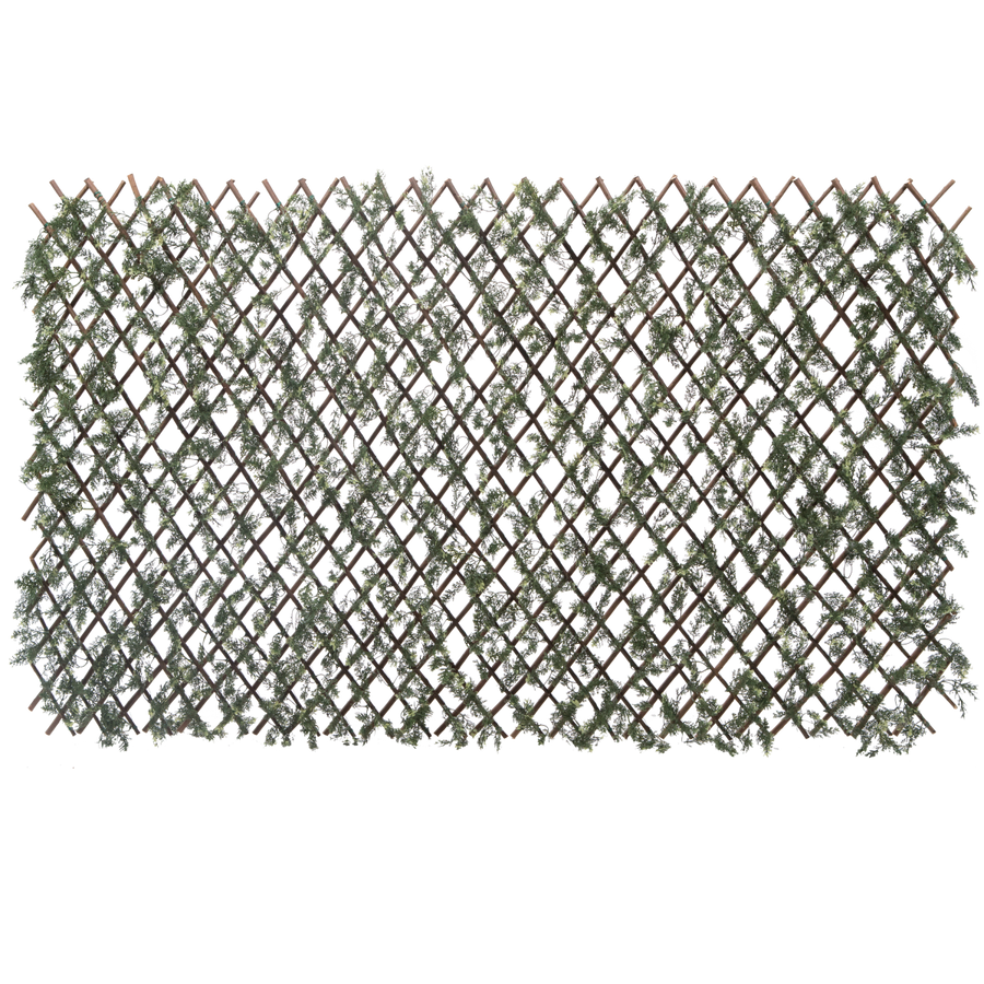 ARTIFICIAL HEDGE WITH TRELLIS NATERIAL CYPRESS 1X2MT