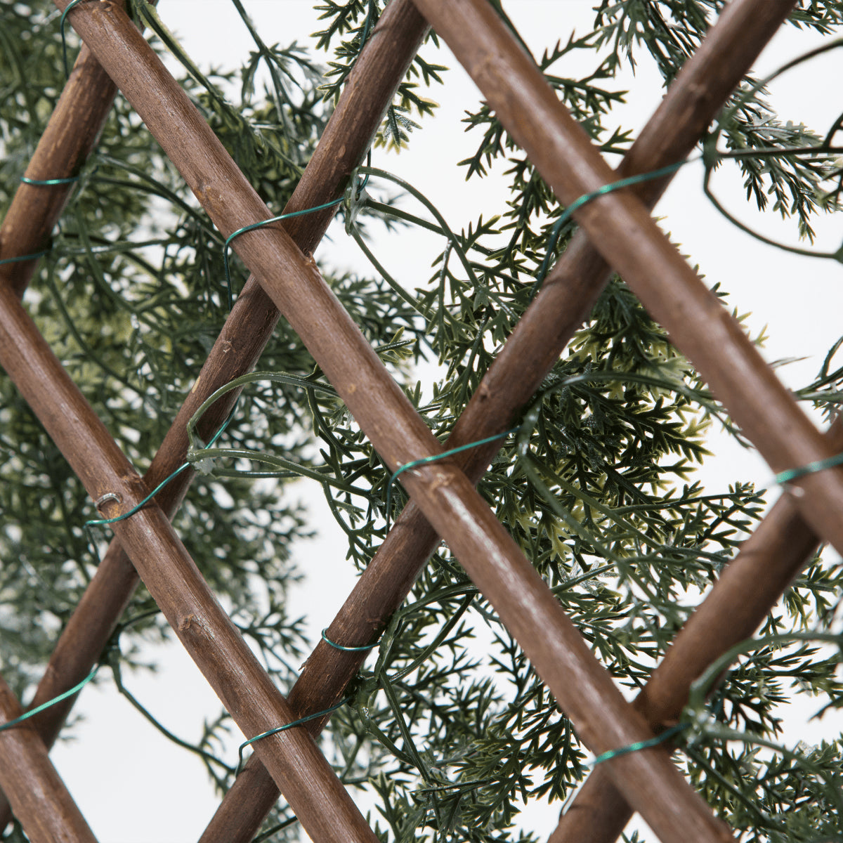 ARTIFICIAL HEDGE WITH TRELLIS NATERIAL CYPRESS 1X2MT
