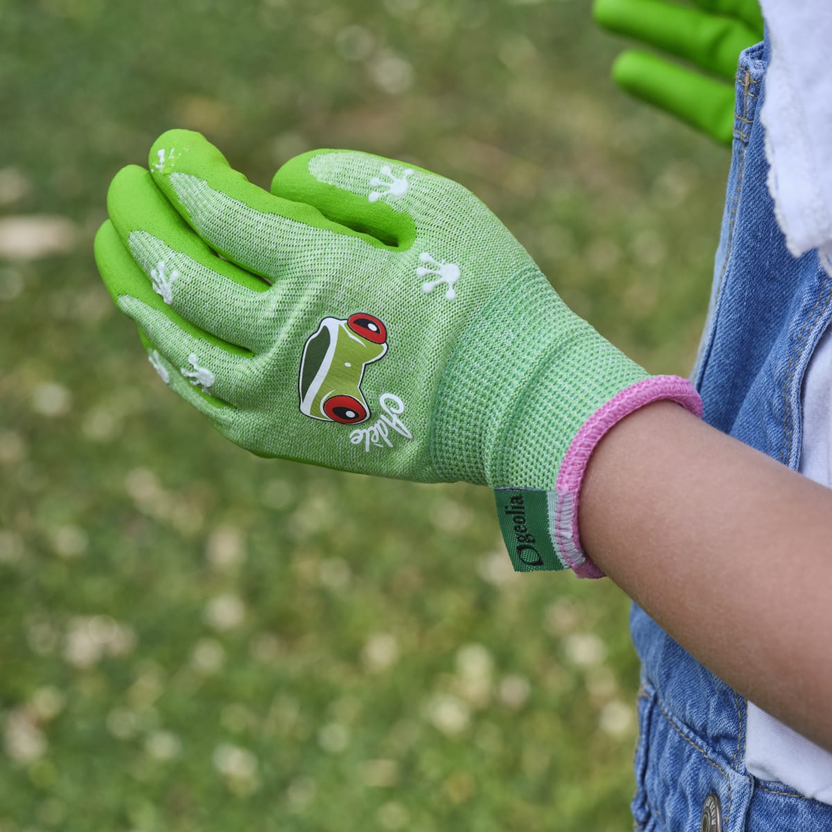 CHILDREN'S GARDENING GLOVES 4-6 YEARS GEOLIA