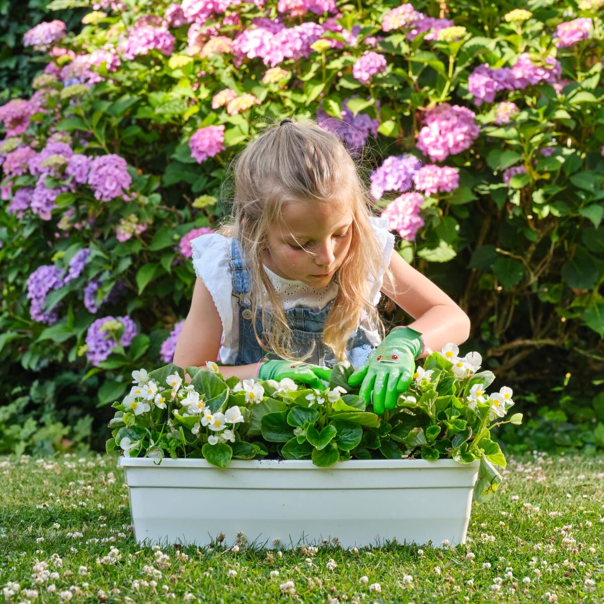 CHILDREN'S GARDENING GLOVES 6-8 YEARS GEOLIA
