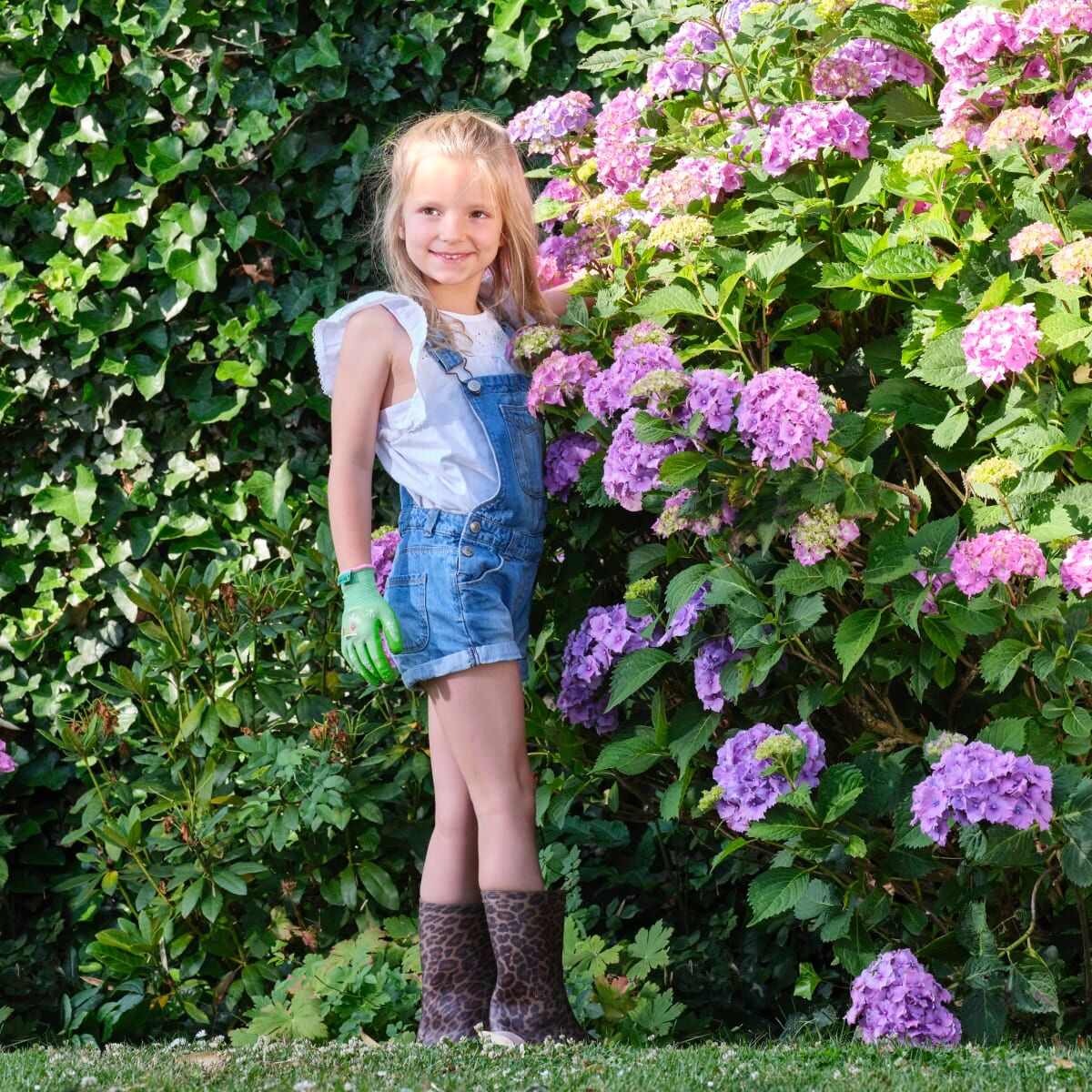 CHILDREN'S GARDENING GLOVES 6-8 YEARS GEOLIA