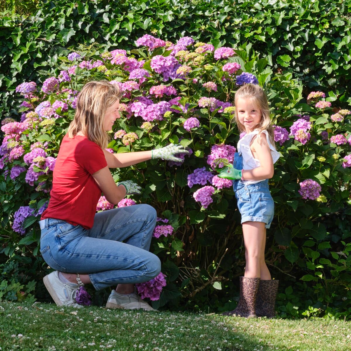 CHILDREN'S GARDENING GLOVES 6-8 YEARS GEOLIA