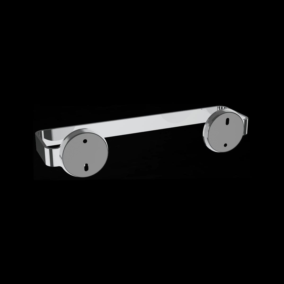 Bricocenter TOWEL RACK 25 CM ESSENTIAL CHROME