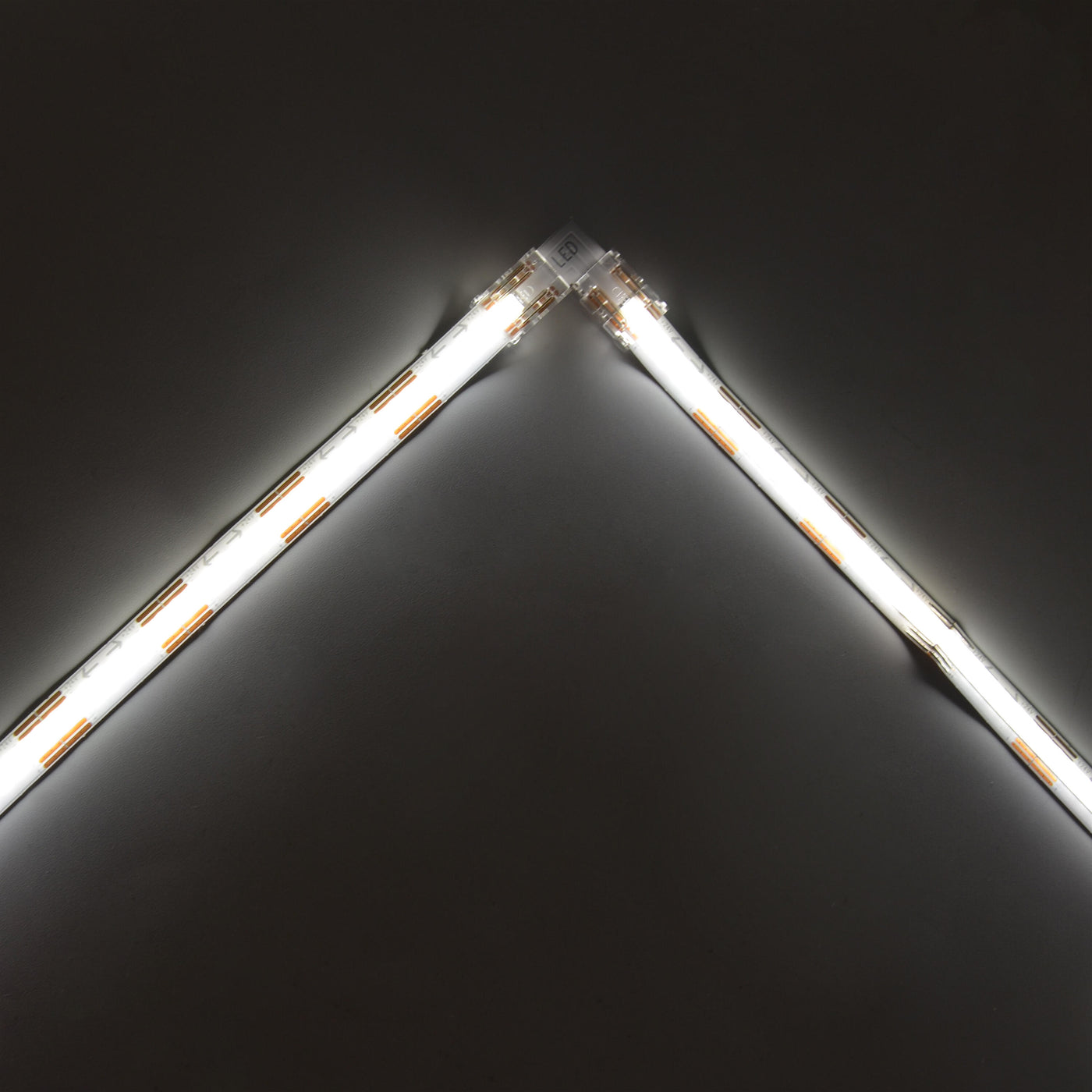 5 CONNETTORI PER STRISCE LED 4 ANGLOLI E 1 FLESSIBILE