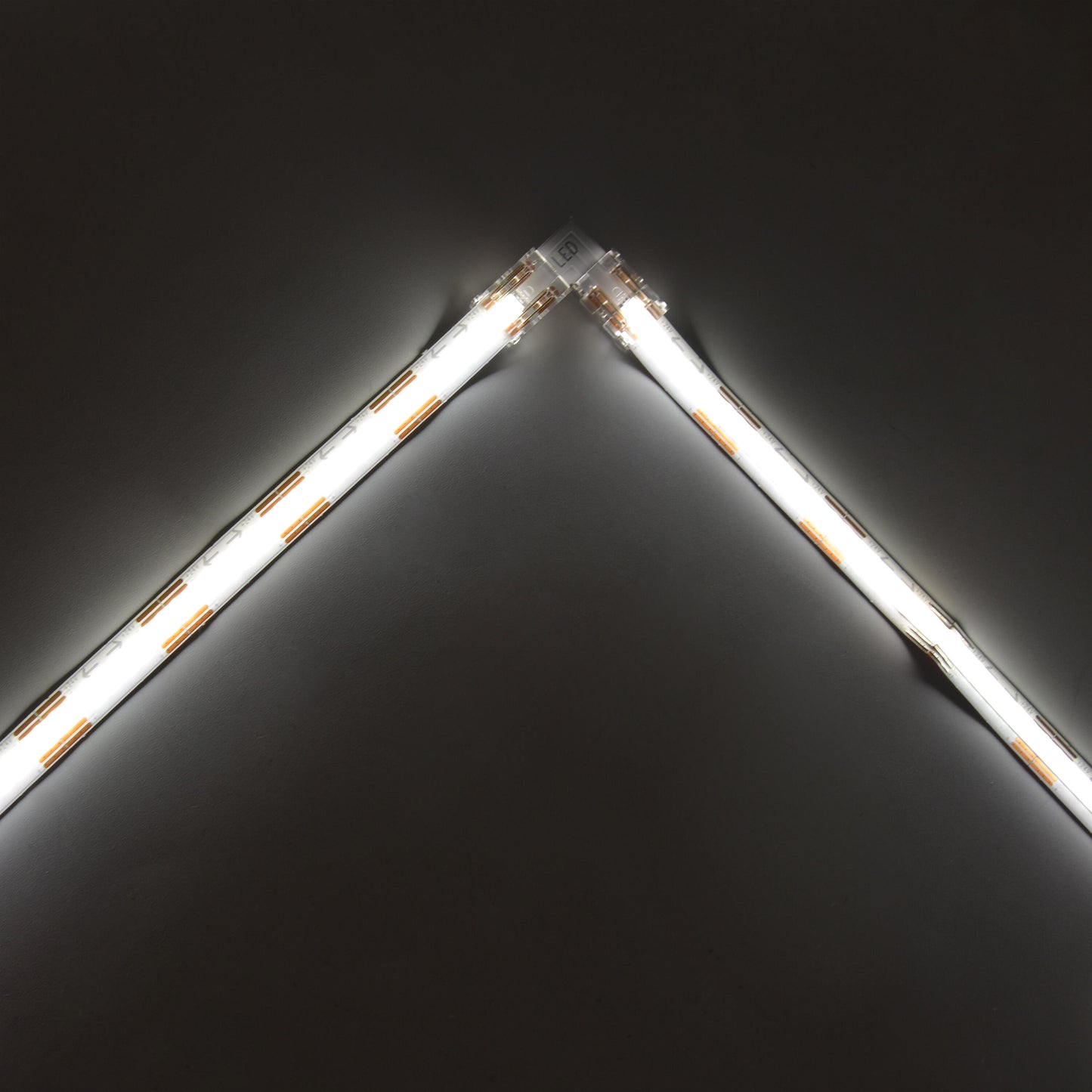 5 CONNETTORI PER STRISCE LED 4 ANGLOLI E 1 FLESSIBILE