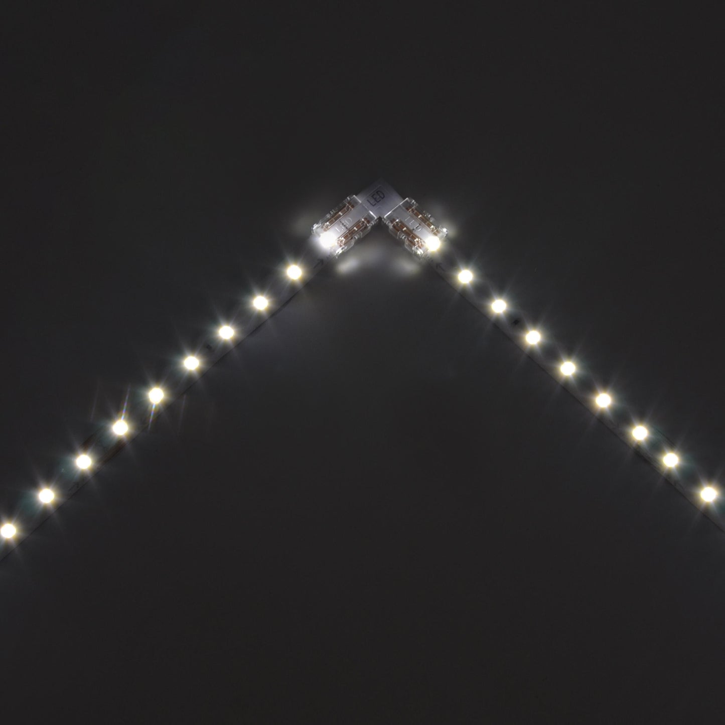 5 CONNETTORI PER STRISCE LED 4 ANGLOLI E 1 FLESSIBILE