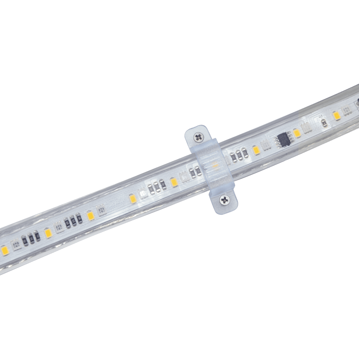 10 FIXING CLIPS FOR TRANSPARENT LED STRIP
