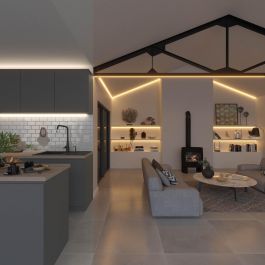 LED STRIP KIT CONTINUOUS LIGHT 5MT 34W CCT