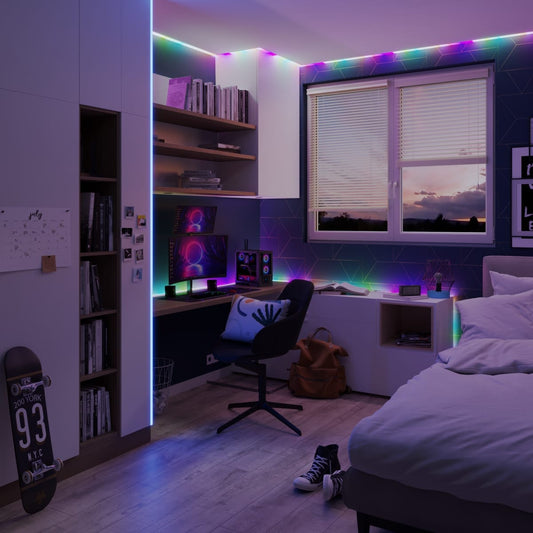 Bricocenter KIT STRISCIA LED TIRLI 5MT 14.5W RGB MUSIC