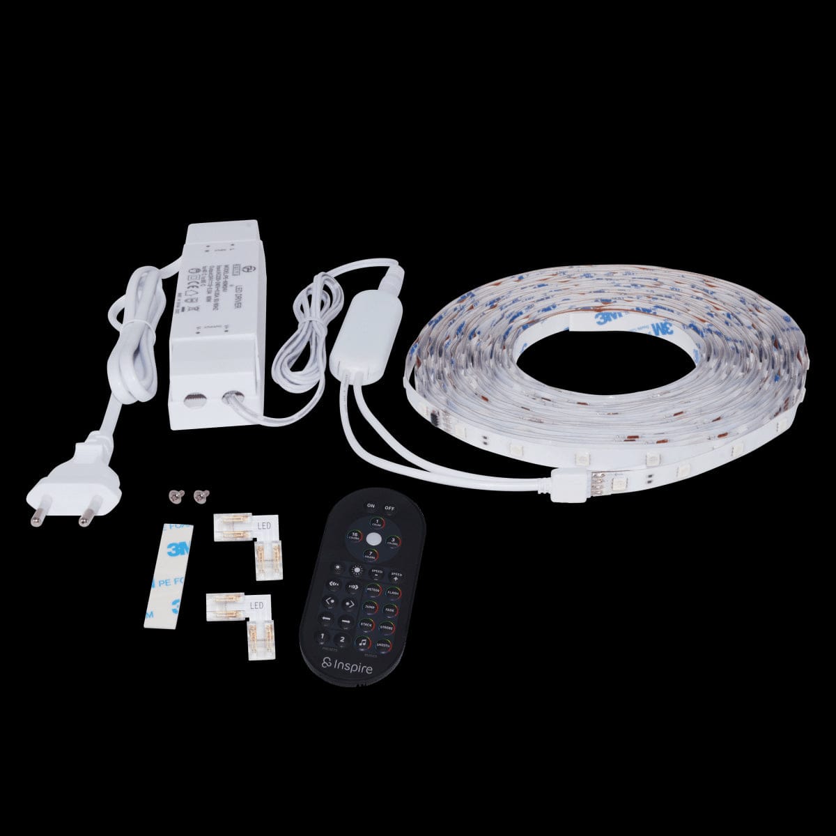 Bricocenter KIT STRISCIA LED TIRLI 10M 17W RGB MUSIC