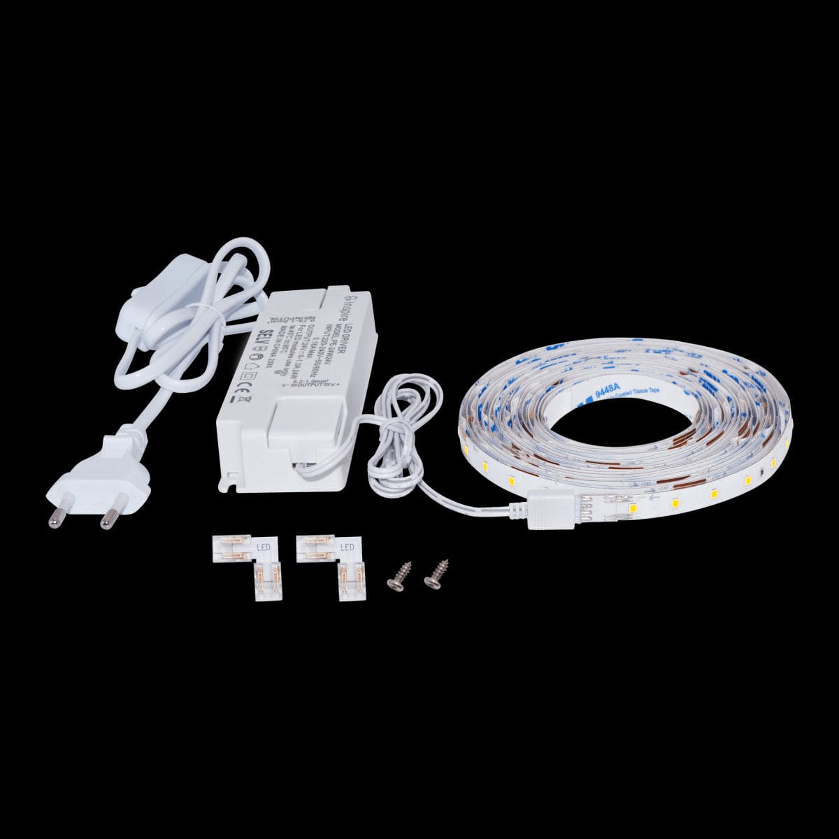 5M 20W NATURAL LIGHT LED STRIP KIT