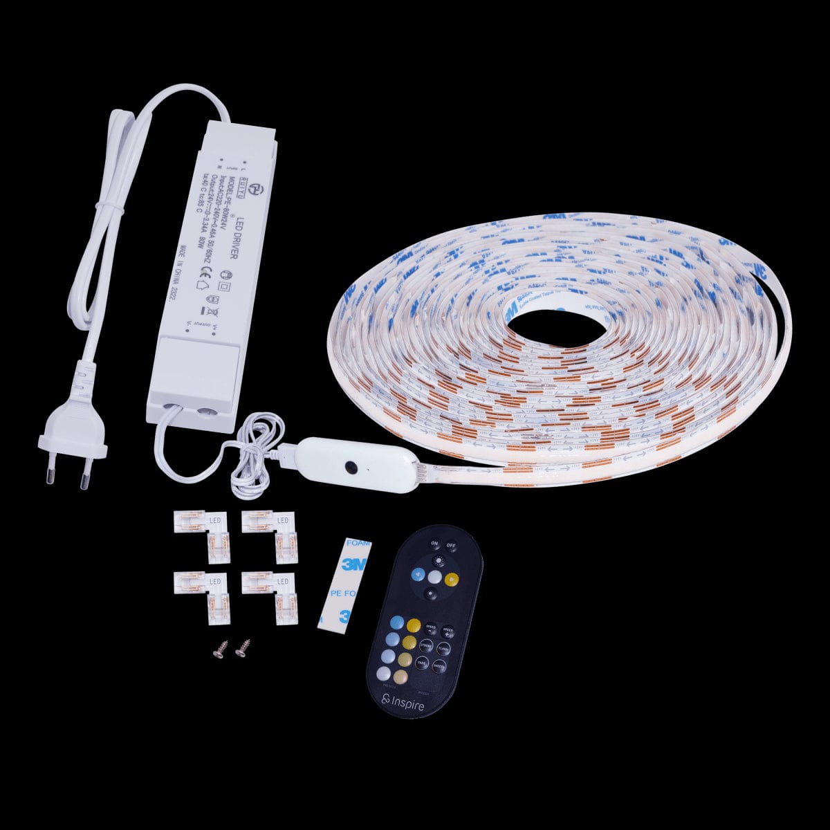 Bricocenter LED STRIP KIT CONTINUOUS LIGHT 10MT 40W CCT