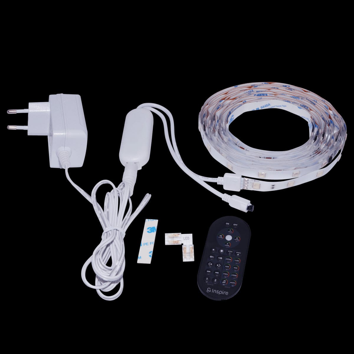 Bricocenter KIT STRISCIA LED TIRLI 5MT 14.5W RGB MUSIC