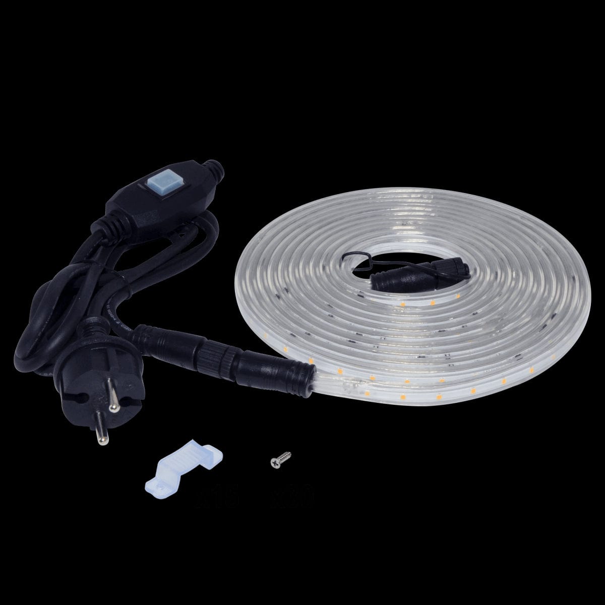 Bricocenter KIT STRISCIA LED FLEXOUT 5M 46W LUCE CALDA IP65