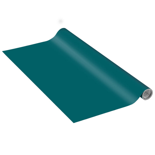 Matt teal adhesive film, 2 m x 45 cm