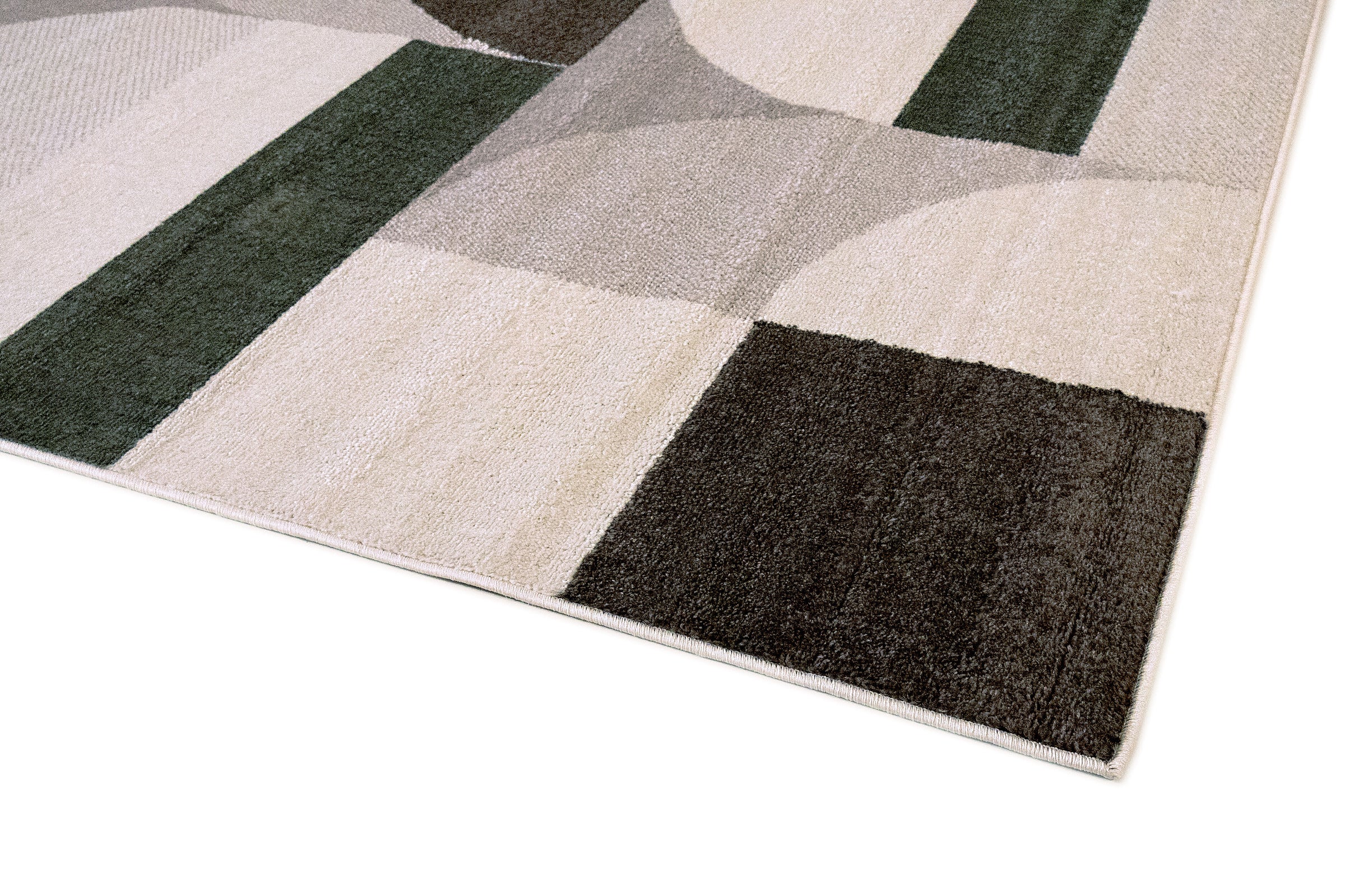 Brooklyn A rug, brown/green, 160x230cm