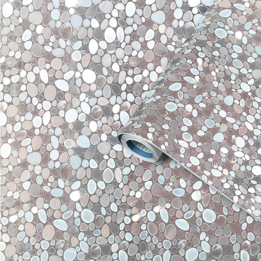 Static window sticker – stones, 1.5 x 45 cm