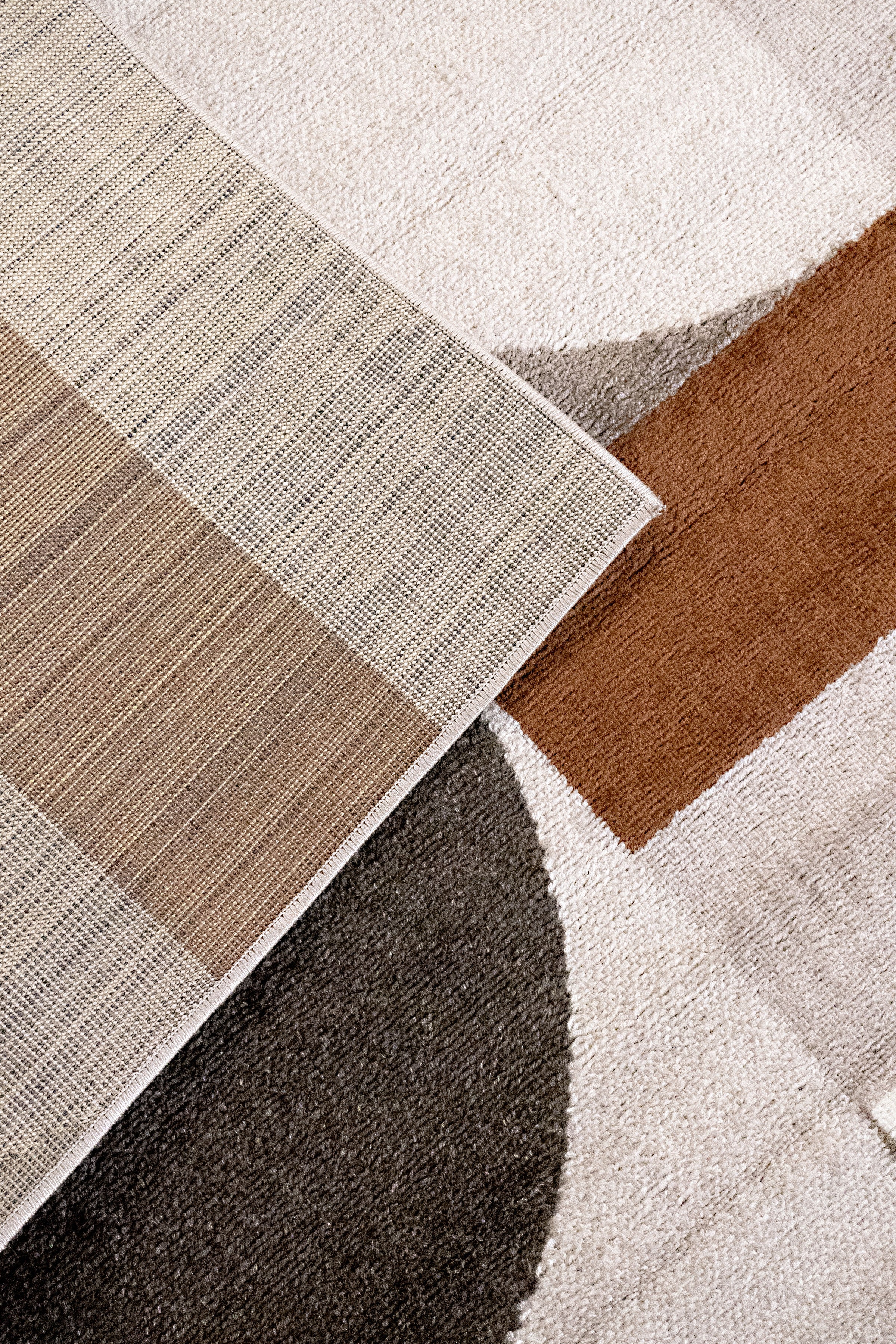 Brooklyn A rug, brown/terracotta, 160x230cm