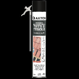 POLYURETHANE ADHESIVE FOAM TERRACOTTA ROOFS AND TILES WITH STRAW AXTON 750ML