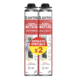 BI PACK MULTI-PURPOSE POLYURETHANE FOAM 750ML AXTON