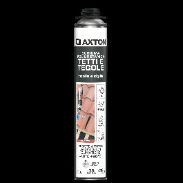POLYURETHANE FOAM ADHESIVE ROOFS AND TERRACOTTA TILES FOR AXTON GUN 750ML