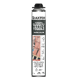 POLYURETHANE FOAM ADHESIVE ROOFS AND TERRACOTTA TILES FOR AXTON GUN 750ML