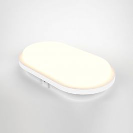 EZY CEILING LIGHT PLASTIC WHITE 27 CM LED 20W NATURAL LIGHT IP65
