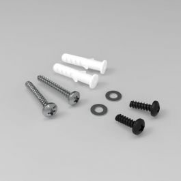 EZY CEILING LIGHT PLASTIC BLACK 20 CM LED 15W NATURAL LIGHT IP65